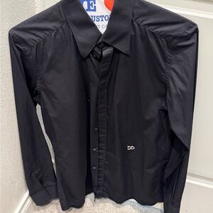 Dolce & Gabbana Classic Black Dress Shirt
